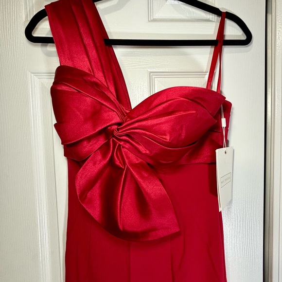 strapless open back dress L0930 main image 1